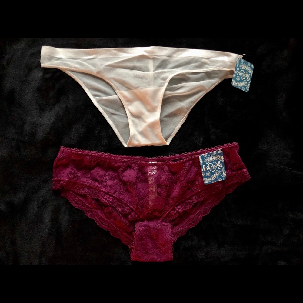 $15 SALE | 2 Pair FreePeople Panties NWT